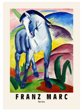 Franz Marc Blue Horse - Art Print